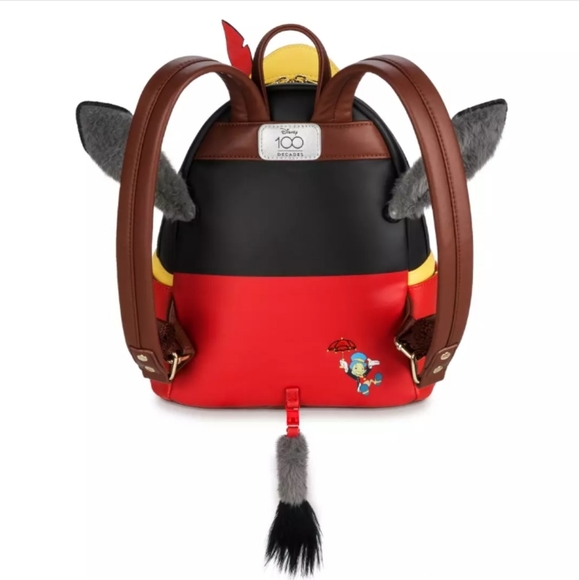 Pinocchio Loungefly Mini Backpack Disney 100 limited edition - Picture 2 of 6